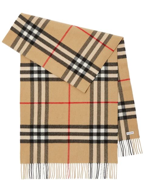 burberry red nova check cashmere scarf|Burberry Check cashmere scarves.